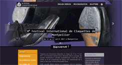 Desktop Screenshot of festival-claquettes.com